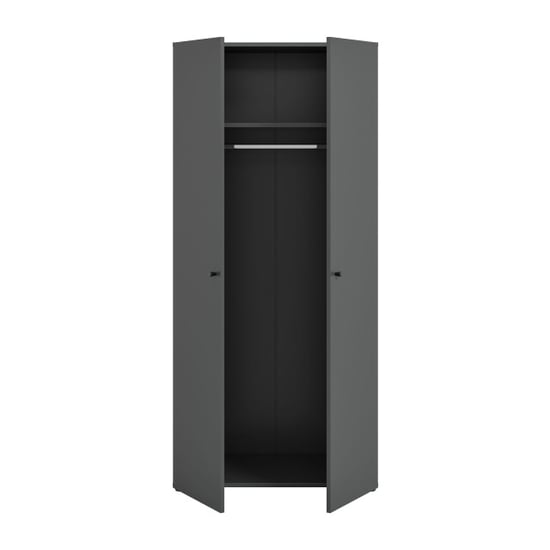 Furnilux Compacte tweekleurenkast in stijlvolle garderobe voor kleine ruimtes - Image 2