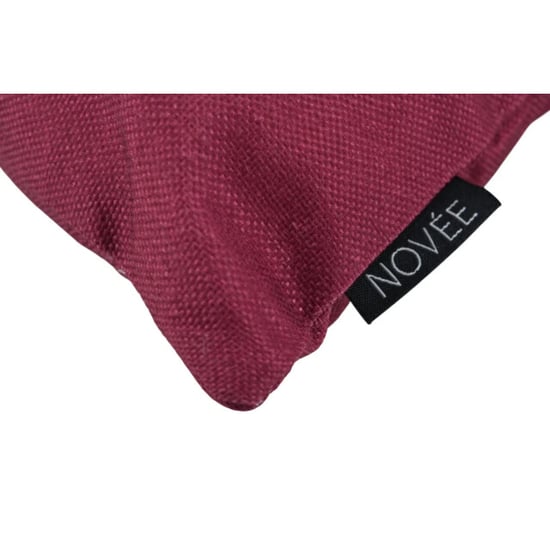 NOVÉE Nila burgundy outdoor kussenhoes | 45x45 cm | katoen/polyester - Image 2
