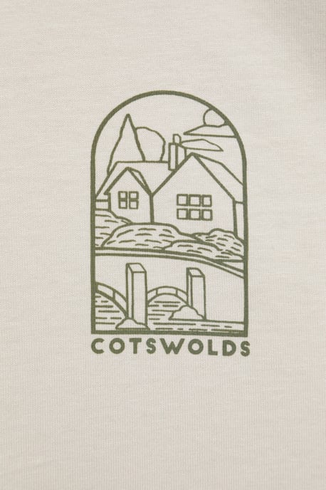 Regional Men's Cotswold T-Shirt Cotton Sun Protection Breathable Casual Tee Off-White - Image 6