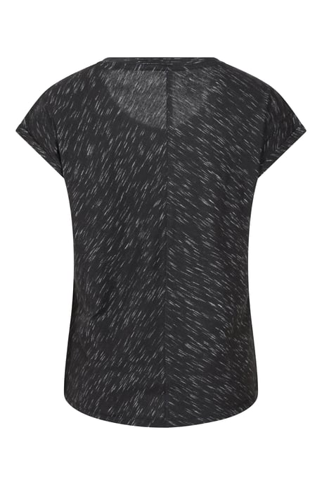 'Retreat Slouch' Women's T-Shirt IsoCool Relaxed Fit Sweat Wicking Everyday Tee Black - Image 3