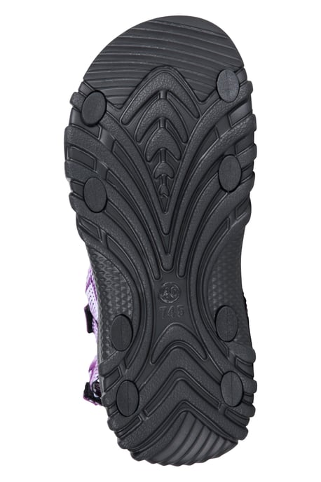 'Cyprus' Women's Sandals Breathable Comfy Everyday Summer Shoes Purple - Image 6
