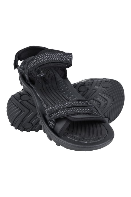 'Cyprus' Women's Sandals Breathable Comfy Everyday Summer Shoes Black - Image 1