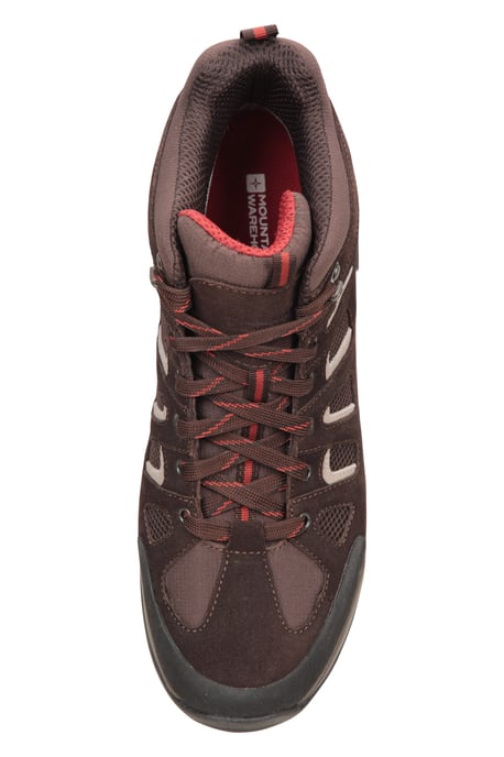 'Vertex' Men's Extreme Vibram Boots with Deep Lugs Waterproof Breathable Boot Brown - Image 6