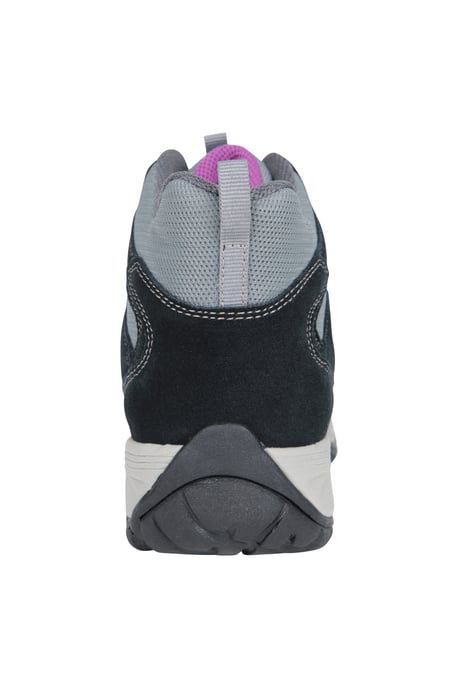'Direction' Women's Walking Boots Wide Fit Rubber Outsole Waterproof Shoes Grey - Image 3