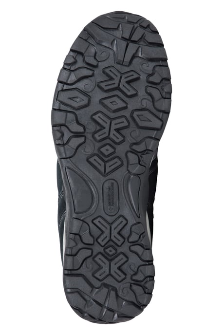 'Direction' Women's Walking Boots Wide Fit Rubber Outsole Waterproof Shoes Grey - Image 6
