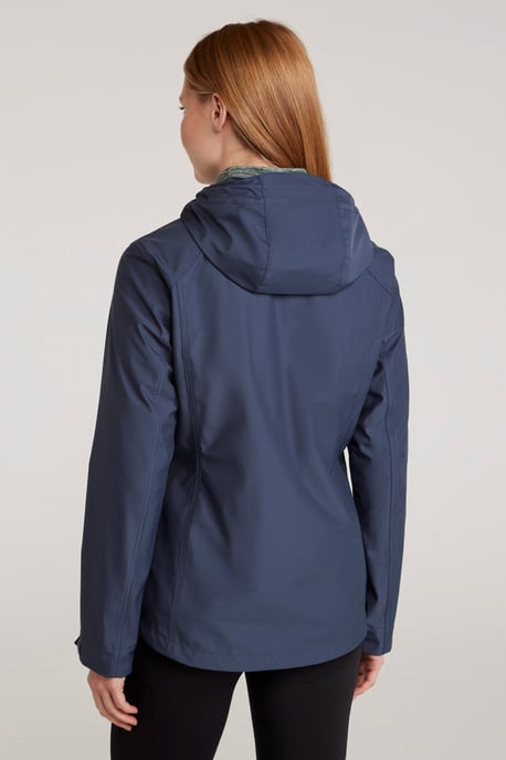 'Iona' Women's Softshell Jacket with Multiple Pockets Water Resistant Casual Everyday Coat Charcoal - Image 2