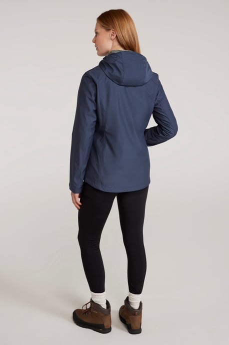'Iona' Women's Softshell Jacket with Multiple Pockets Water Resistant Casual Everyday Coat Charcoal - Image 4