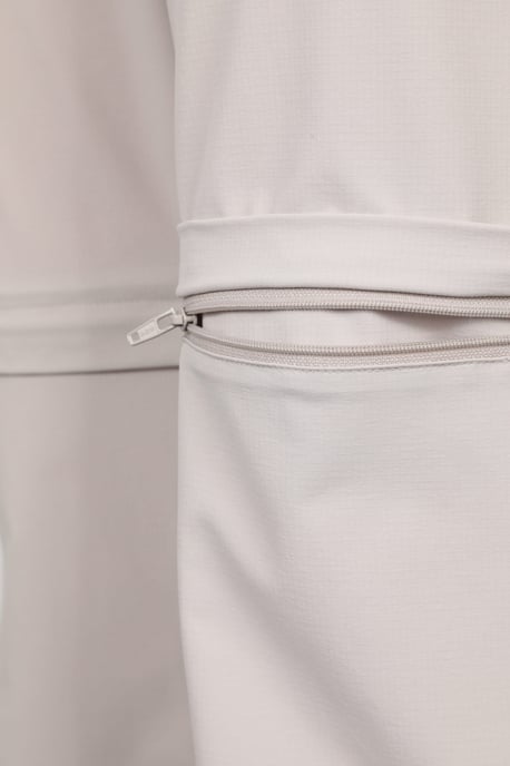'Explorer' Women's Zip Off Trouser Short Lightweight Quick Dry Convertible Pants Beige - Image 5