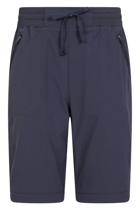 'Explorer' Women's Zip Off Trouser Short Lightweight Quick Dry Convertible Pants Navy - Image 6