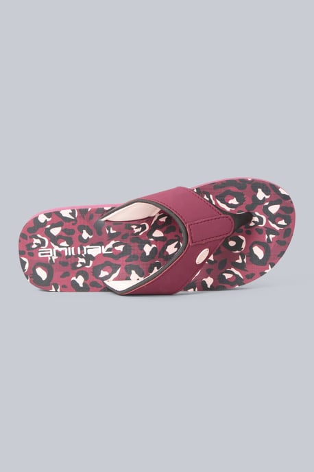 'Swish' Women's Flip Flops with Soft Padded Upper Straps Slip-on Beach Sandals Light Pink - Image 2