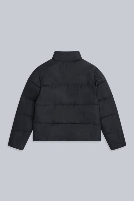 'Volt' Men’s Padded Jacket Water Resistant Thermal Coat Black - Image 6
