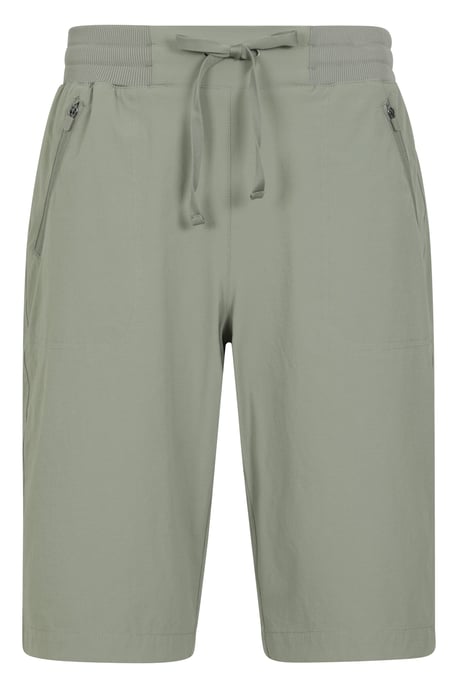 'Explorer' Women's Long Shorts Quick Dry Walking Active Adventure Bottoms Khaki - Image 5