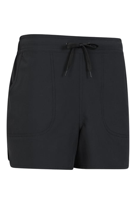 Women's Boardshorts UV Protection Quick Dry Summer Swimming Trunks Black - Image 6