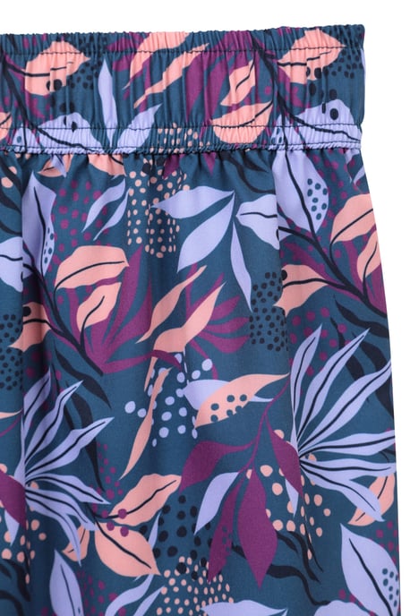 Women's Patterned Boardshorts Quick Dry UV Protection Stretchy Trunks Purple - Image 5
