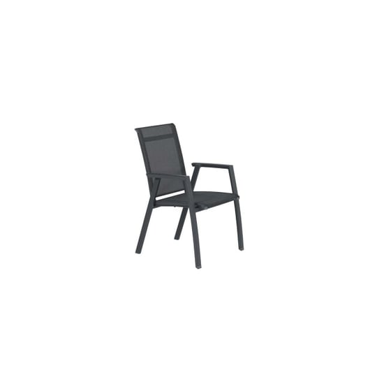 Garden Impressions Gala tuinstoelen set van 4 carbon black - Image 2