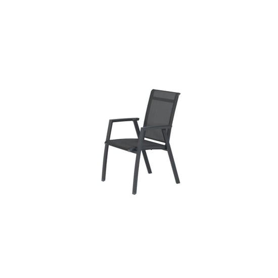Garden Impressions Gala tuinstoelen set van 4 carbon black - Image 4