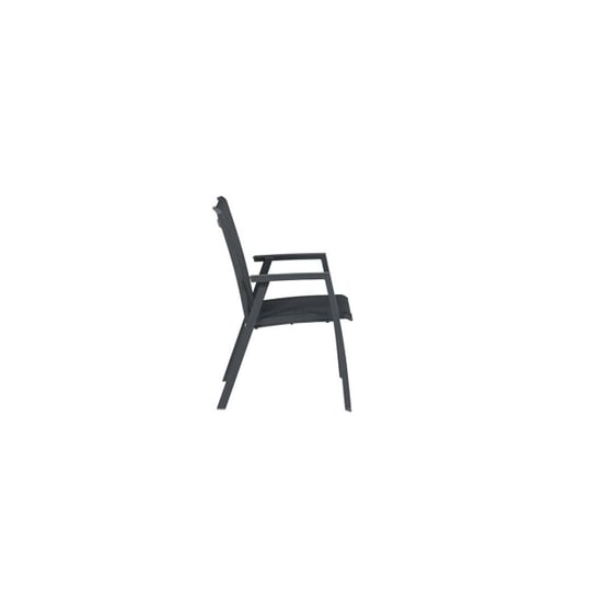 Garden Impressions Gala tuinstoelen set van 4 carbon black - Image 5