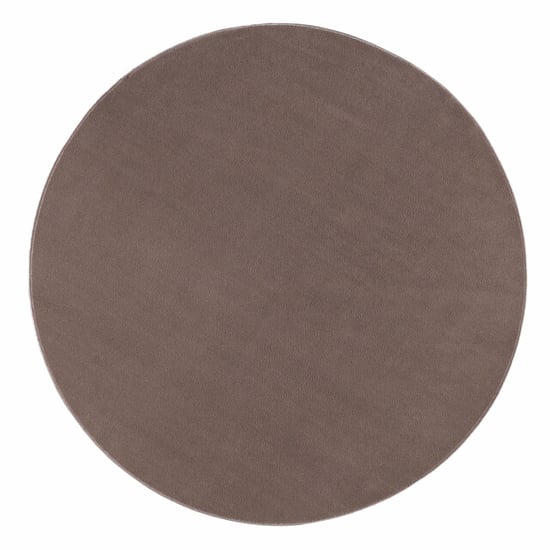 Muratap Relax samba rond wasbaar effen vloerkleed uni tapijt - 160 cm rond - Image 1