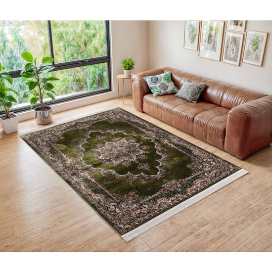 Muratap Isfahan oosters vloerkleed klassiek vintage tapijt 160x230 cm - Image 3