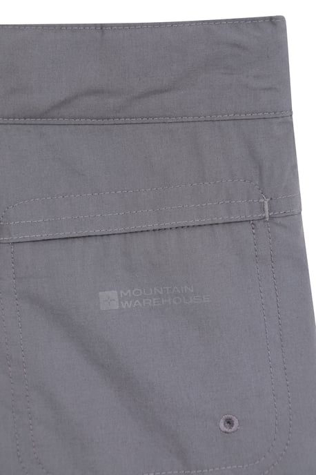 'Active' Kids Trousers with Multiple Pockets Hook & Loop Closure Quick Drying Pants Dark Grey - Image 5