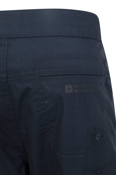 'Active' Kids Convertible Trousers Fade Resistant Outdoor Hiking Zip Off Pants Navy - Image 5