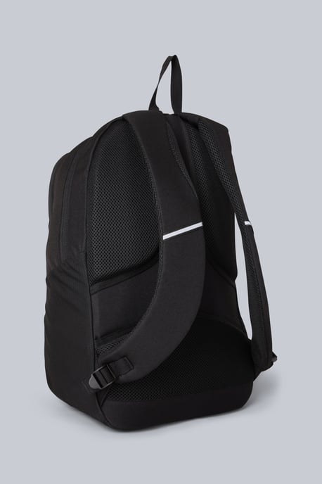 'Axle Skater' Unisex Backpack with Padded Airmesh Back Everyday Bag Black - Image 3