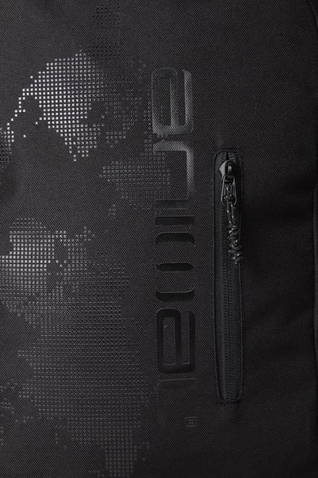'Axle Skater' Unisex Backpack with Padded Airmesh Back Everyday Bag Black - Image 6