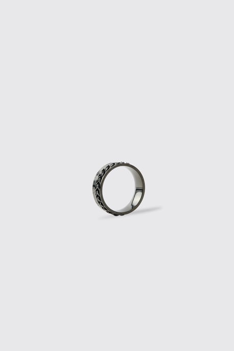 Roman Numeral Chunky Ring - Image 2