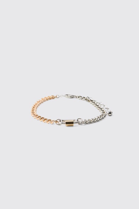 Chain Bracelet with Carabiner Clasp - Image 2