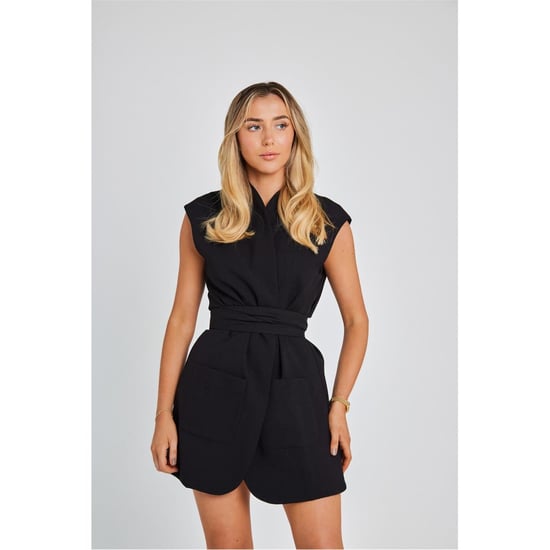 Women's Odd Muse Om The Ultimate Muse Sleeveless Dress With Additional Belts in Black - Image 2