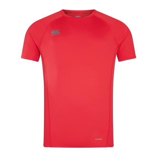 Canterbury Heren Klein Logo Super Light T-Shirt (Vlag rood) - Image 1