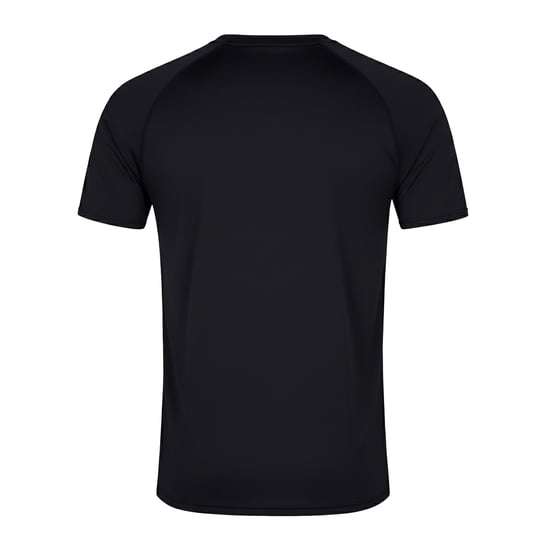 Canterbury Heren Klein Logo Super Light T-Shirt (Zwart/Gunmetaalgrijs) - Image 2