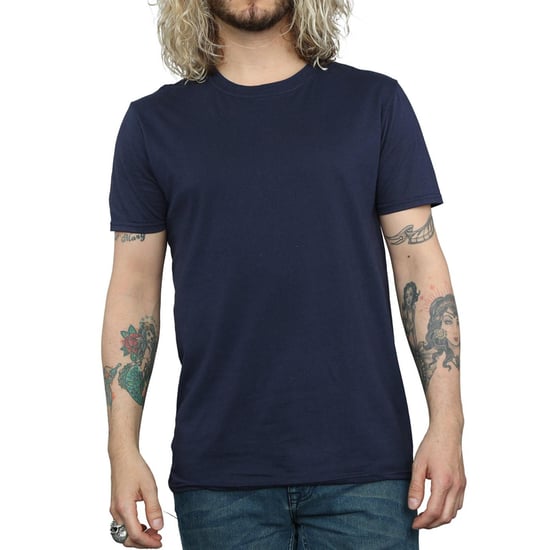 Harry Potter Heren Hufflepuff Katoenen T-Shirt (Marineblauw) - Image 4