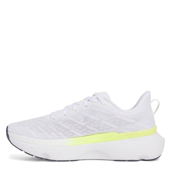 Women's Under Armour Infinite Pro Breeze Entry Road Running Shoes in White - Image 2