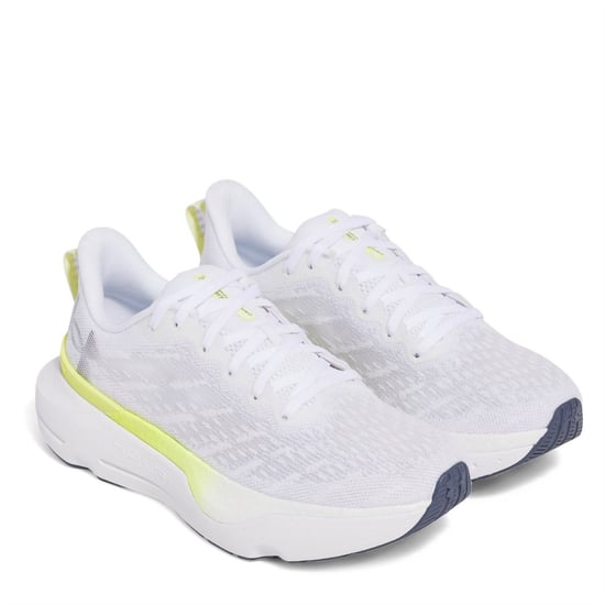Women's Under Armour Infinite Pro Breeze Entry Road Running Shoes in White - Image 5