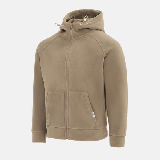 Men's Firetrap Micro Fleece Jacket in Camel - Image 3