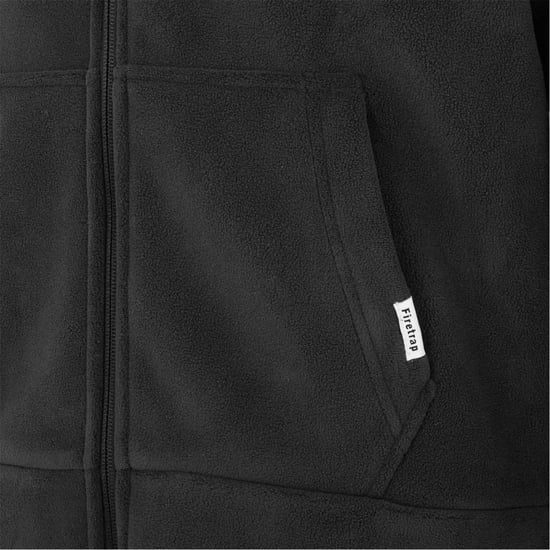 Men's Firetrap Micro Fleece Jacket in Grey - Image 4