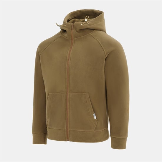 Men's Firetrap Micro Fleece Jacket in Khaki - Image 3