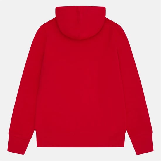 Men's Fenchurch Shatter Graphic Hooded Sweatshirt in Red - Image 2
