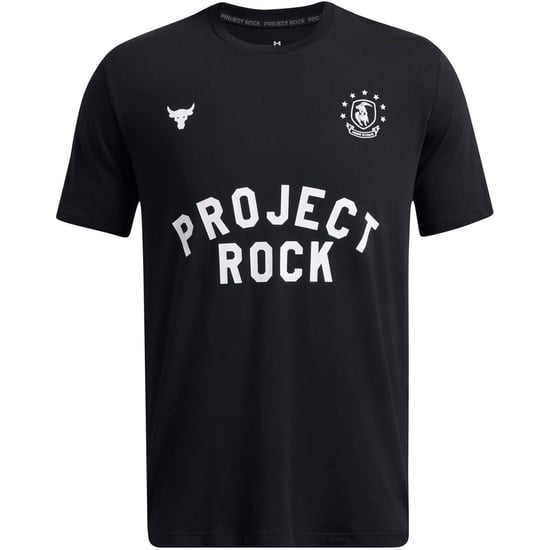 Men's Under Armour Regular Fit Large Genie Text Graphic T-Shirt in Black - Image 1