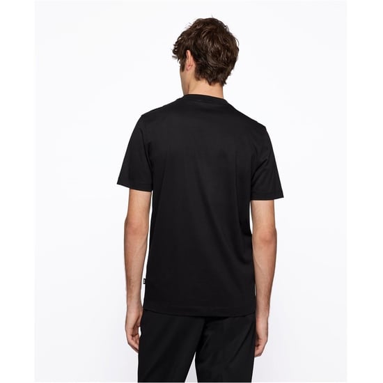 Men's Boss Hbb Thompson Tonal Logo T-Shirt in Black 001 - Image 2