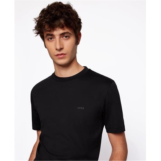 Men's Boss Hbb Thompson Tonal Logo T-Shirt in Black 001 - Image 3