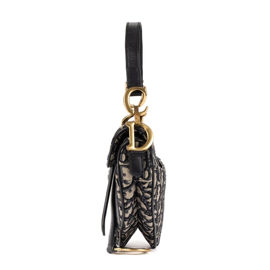 Oblique Saddle Mini Handbag - Image 3