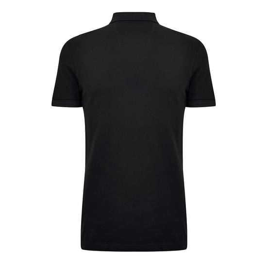 Men's Boss Hbg Paddy Polo Shirt With Contrast Tipping in Black 009 - Image 2