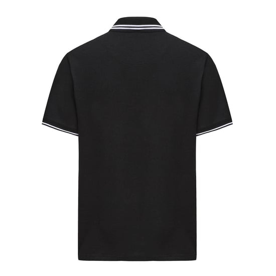 Men's Pretty Green Barton Polo in Black - Image 2