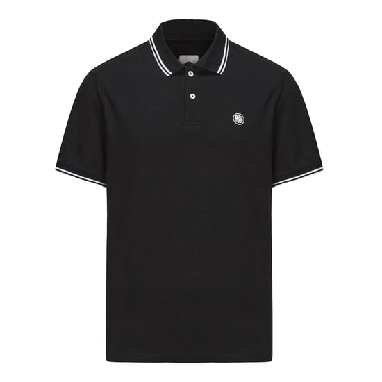 Men's Pretty Green Barton Polo in Black - Image 5