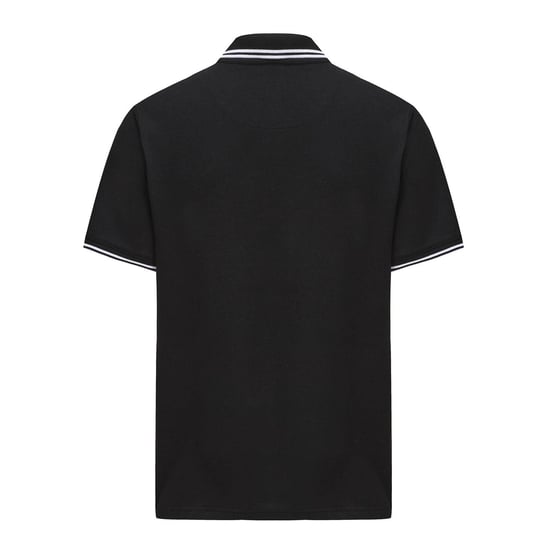 Men's Pretty Green Barton Polo in Black - Image 6
