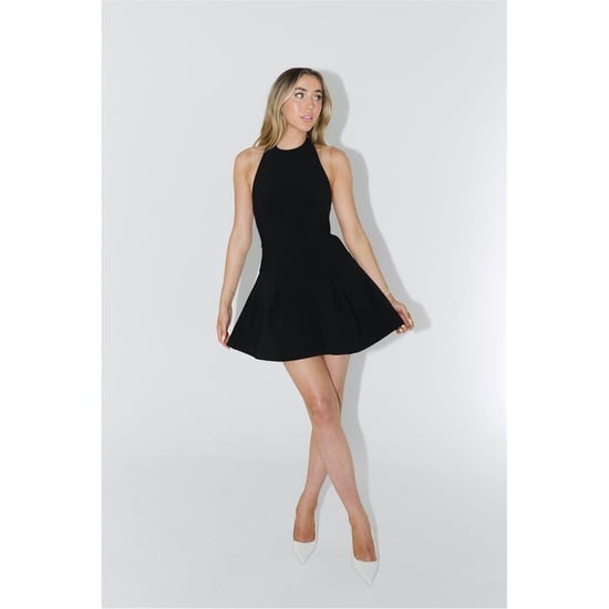 Women's Odd Muse The Ultimate Muse Dropped Hem Mini Dress in Black - Image 3