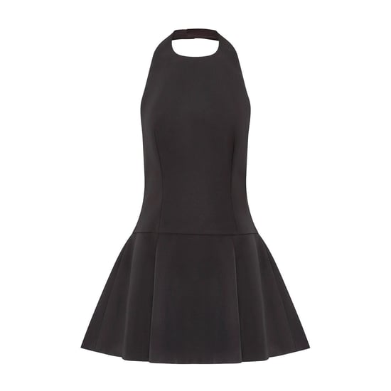 Women's Odd Muse The Ultimate Muse Dropped Hem Mini Dress in Black - Image 4