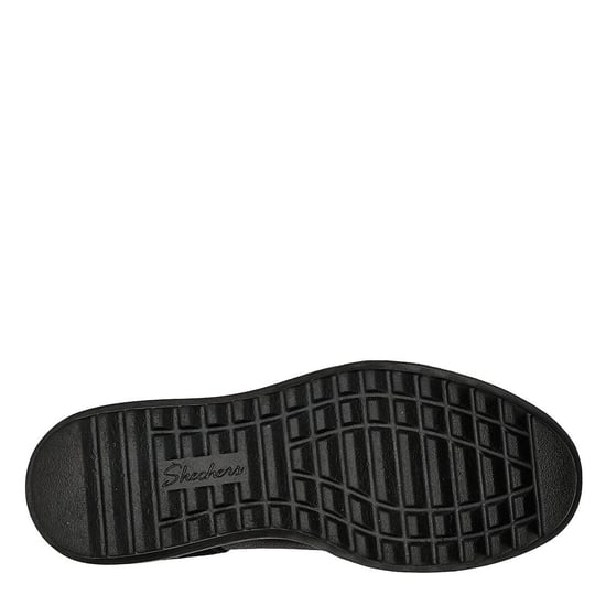 Women's Skechers Arch Fit Ankle Boots with Side Zipper in Black/Black - Image 4
